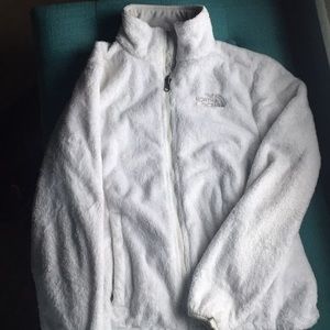 white north face jacket